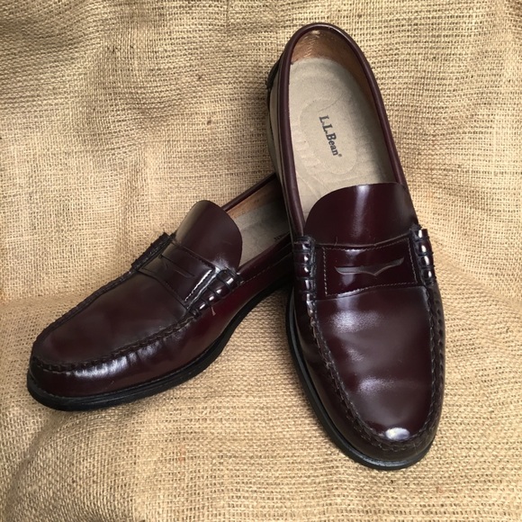 L.L. Bean Other - HP 🎉 L.L.Bean Brown Leather Dress Shoes / Loafers